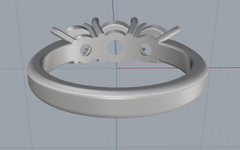 Ring Model 2542 3D print model_4