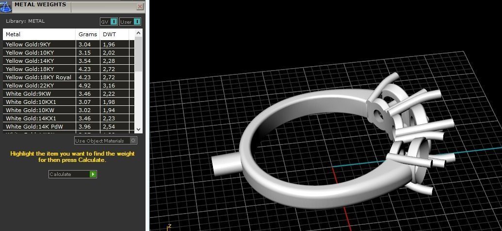 Ring Model 2542 3D print model_8