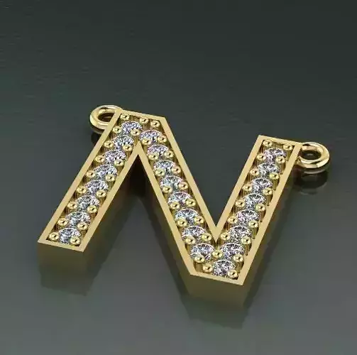 Pendant letter N Model 2541