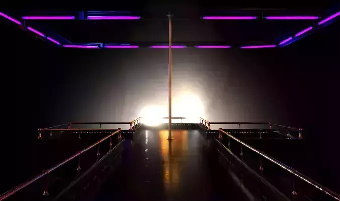 Stripper Stage 3D model