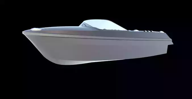 5 Meter Speedboat Model