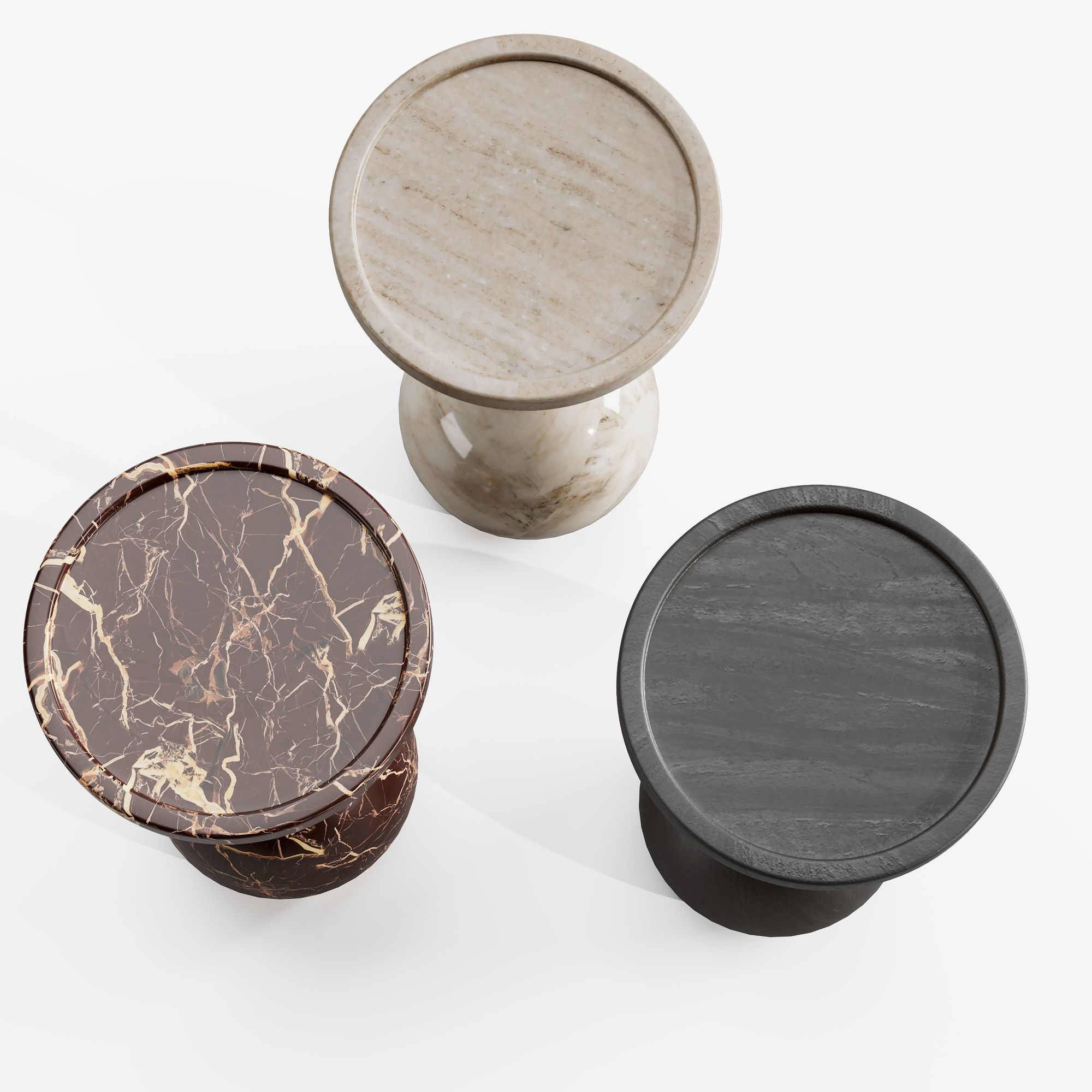 Four Hands Viola Accent Table 3D model_2