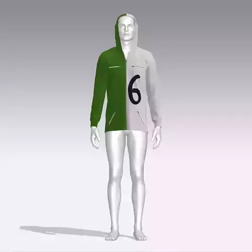 Hoodie mannequin wearing