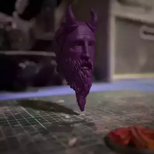 Mimir from GoW  3D print model