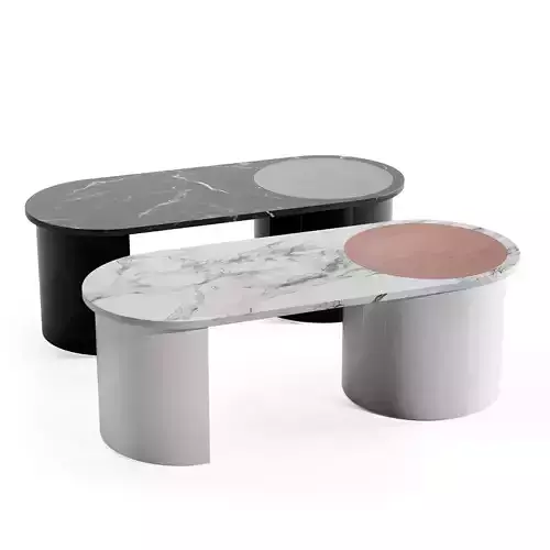 BOWER Marble Contour TABLE 3D model