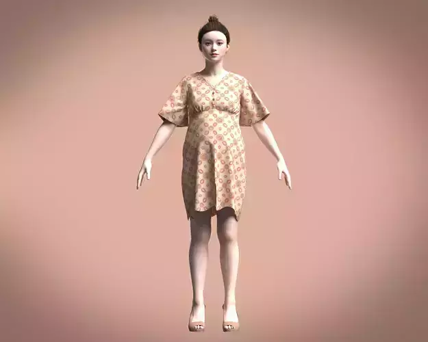 Maternity long sleeve dress