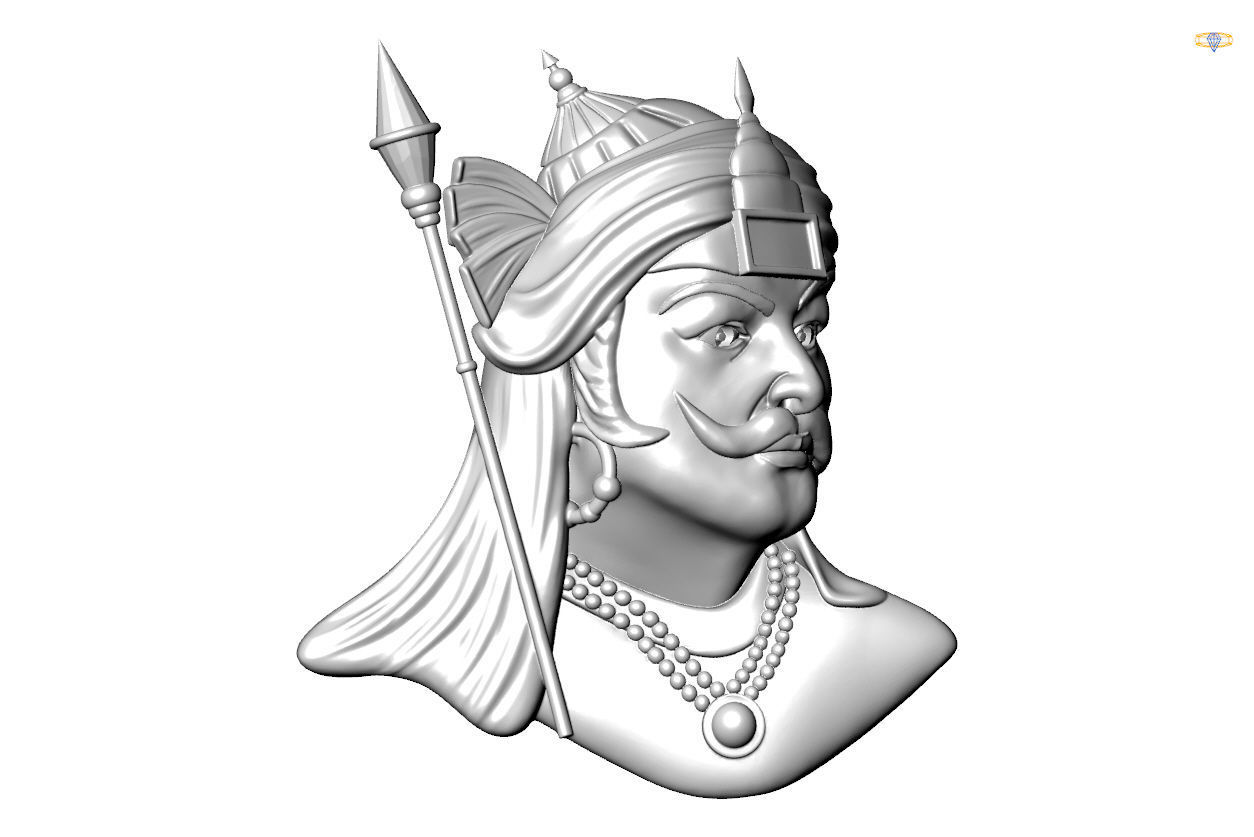 The Maharana Pratap 3D print model_9