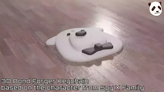 Spy X Family Bond Forger Keychain 3D print model