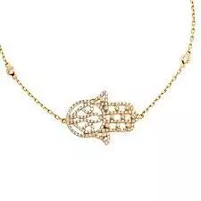 YD267 hamsa bracelet with diamonds 3D print model_0