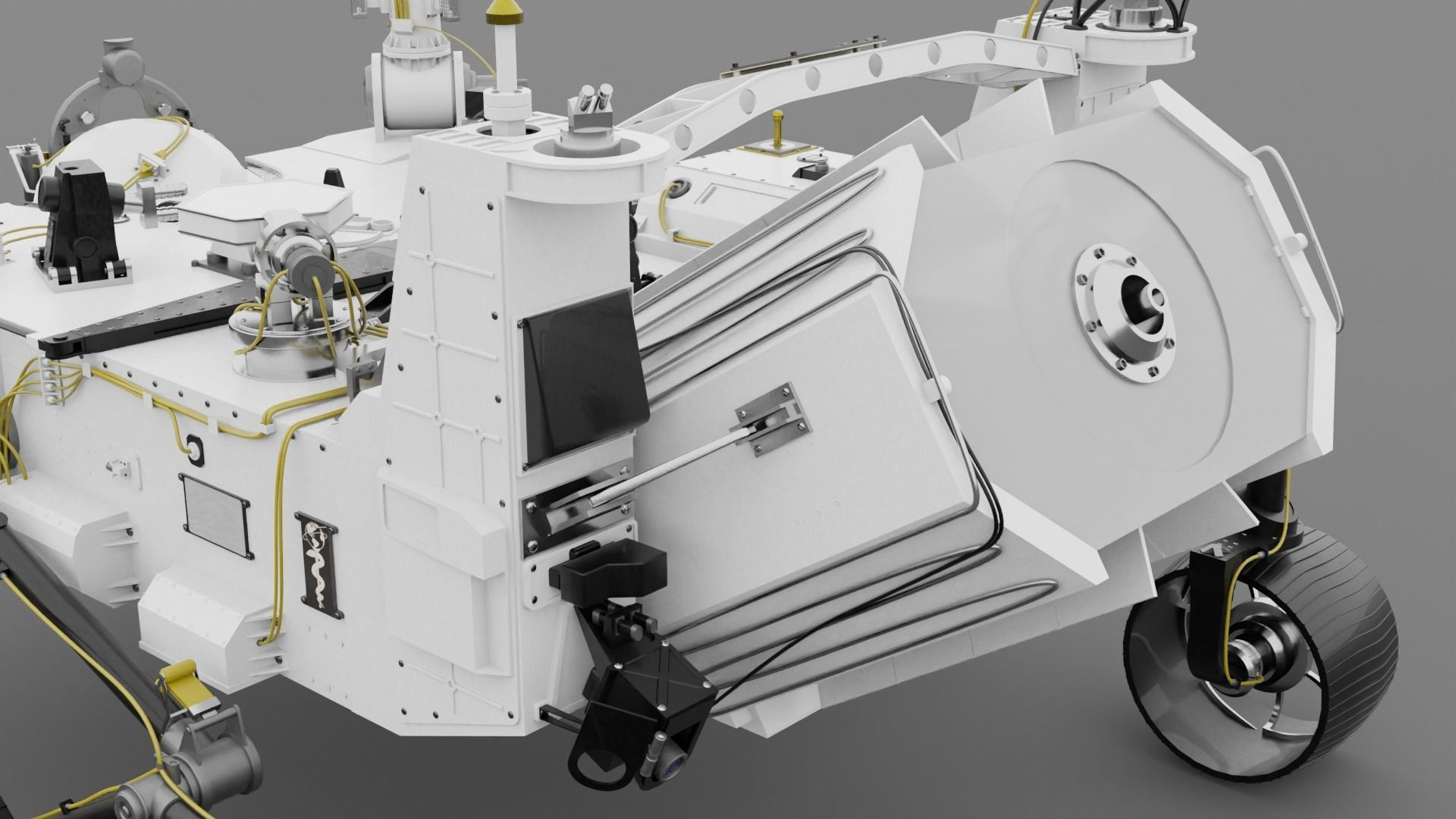 Perseverance Rover 3D model_3