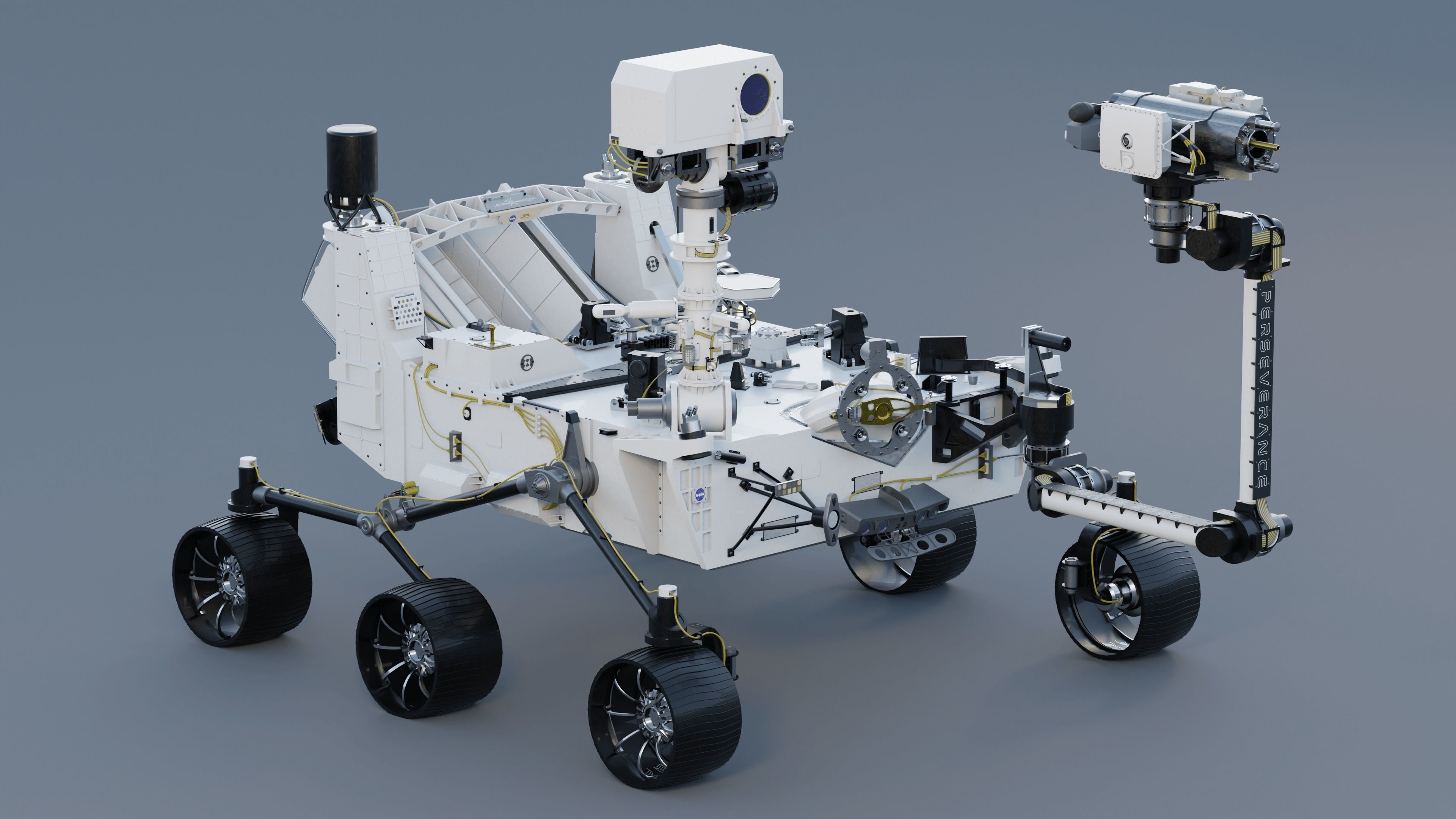 Perseverance Rover 3D model_10
