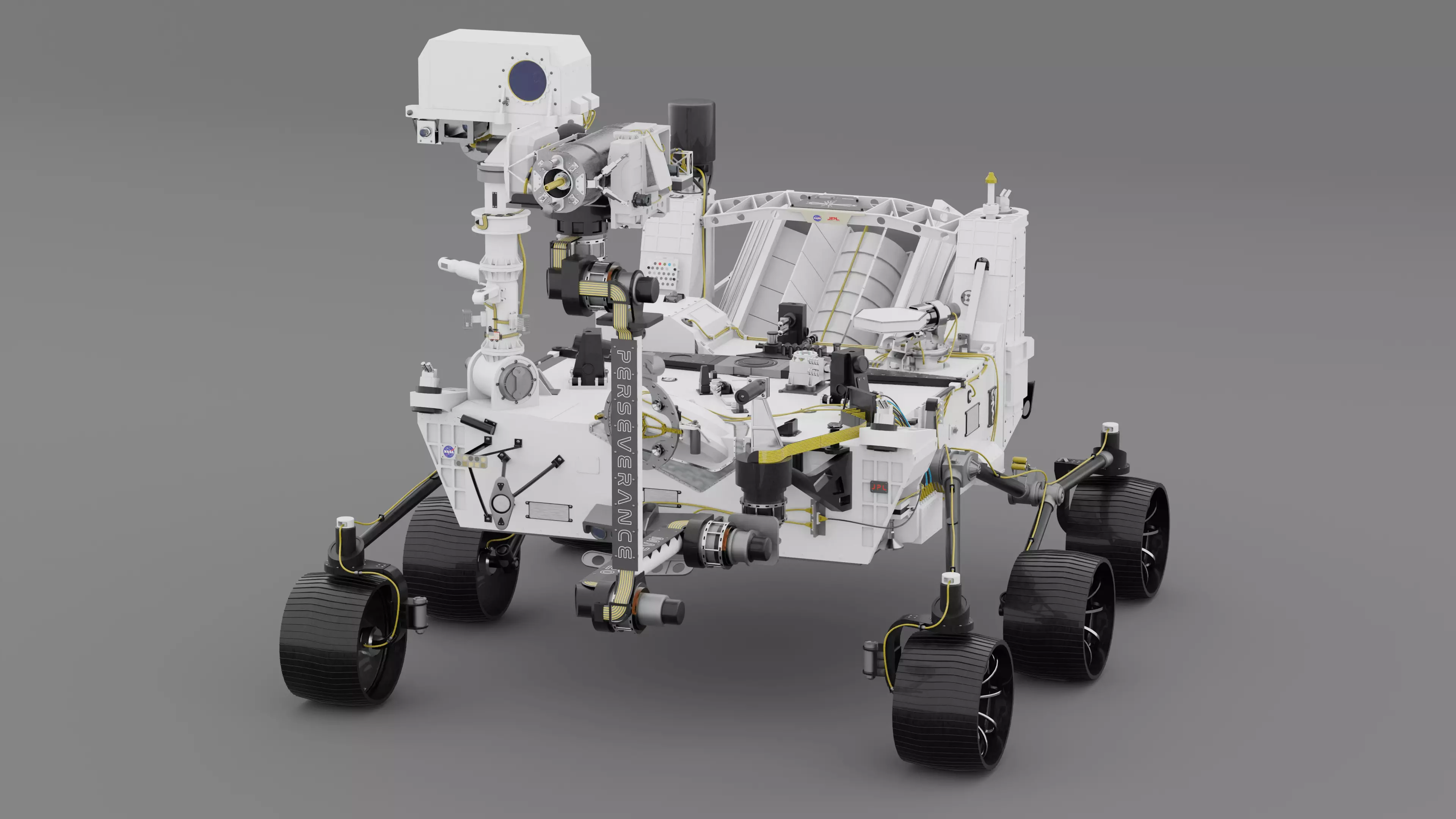 Perseverance Rover 3D model_0