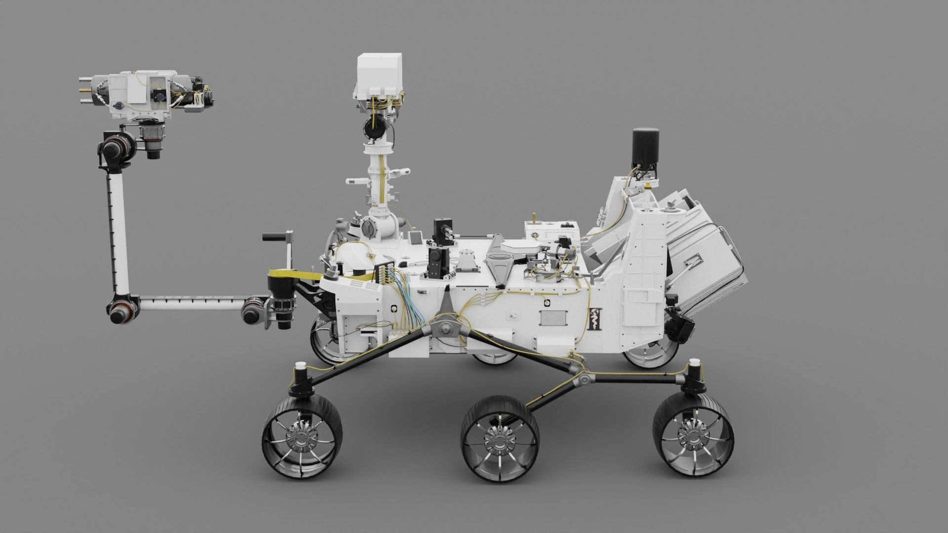 Perseverance Rover 3D model_9