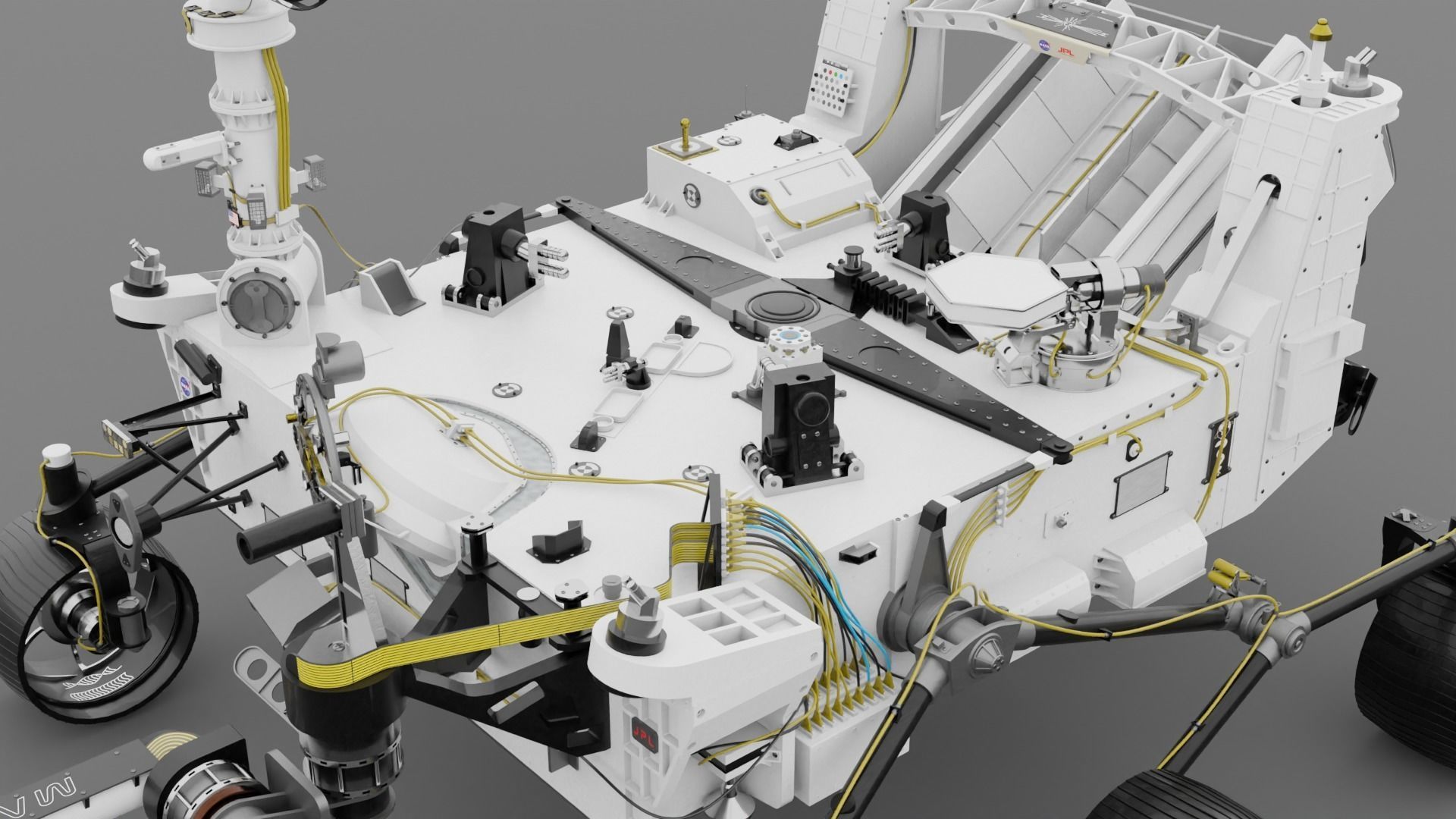 Perseverance Rover 3D model_2