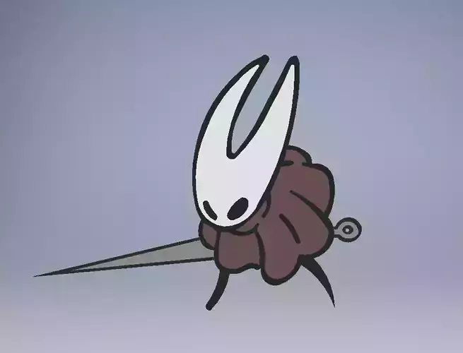 Hollow Knight - Bee Protector Wall Decor 3D print model