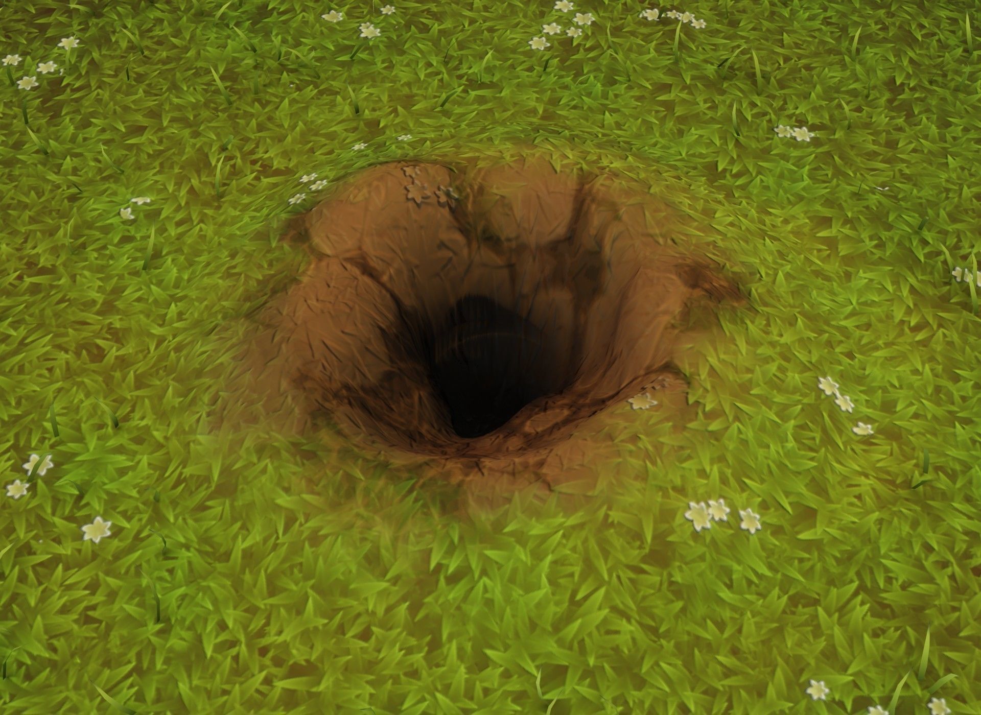 Cartoon Animated Rabbit with Props 3D Model Low-poly 3D model_34