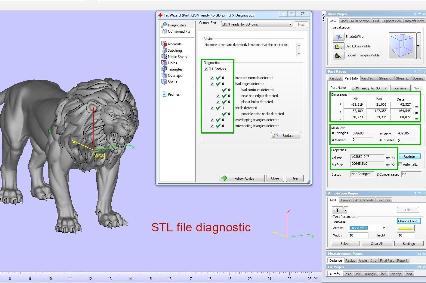 Lion Sculpture 3D print model_26