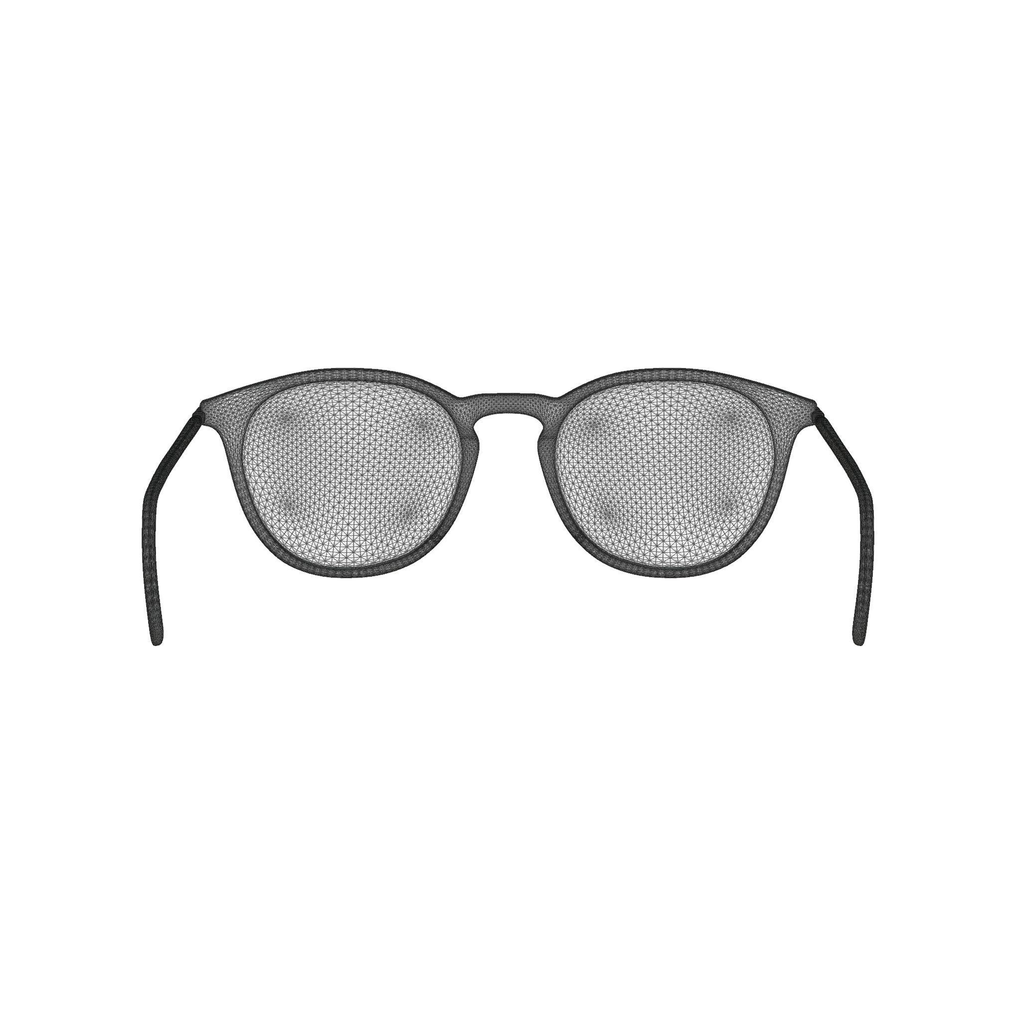 EOE EYEWEAR - Nikkaloukta 50 Forest Glasses  Low-poly 3D model_6