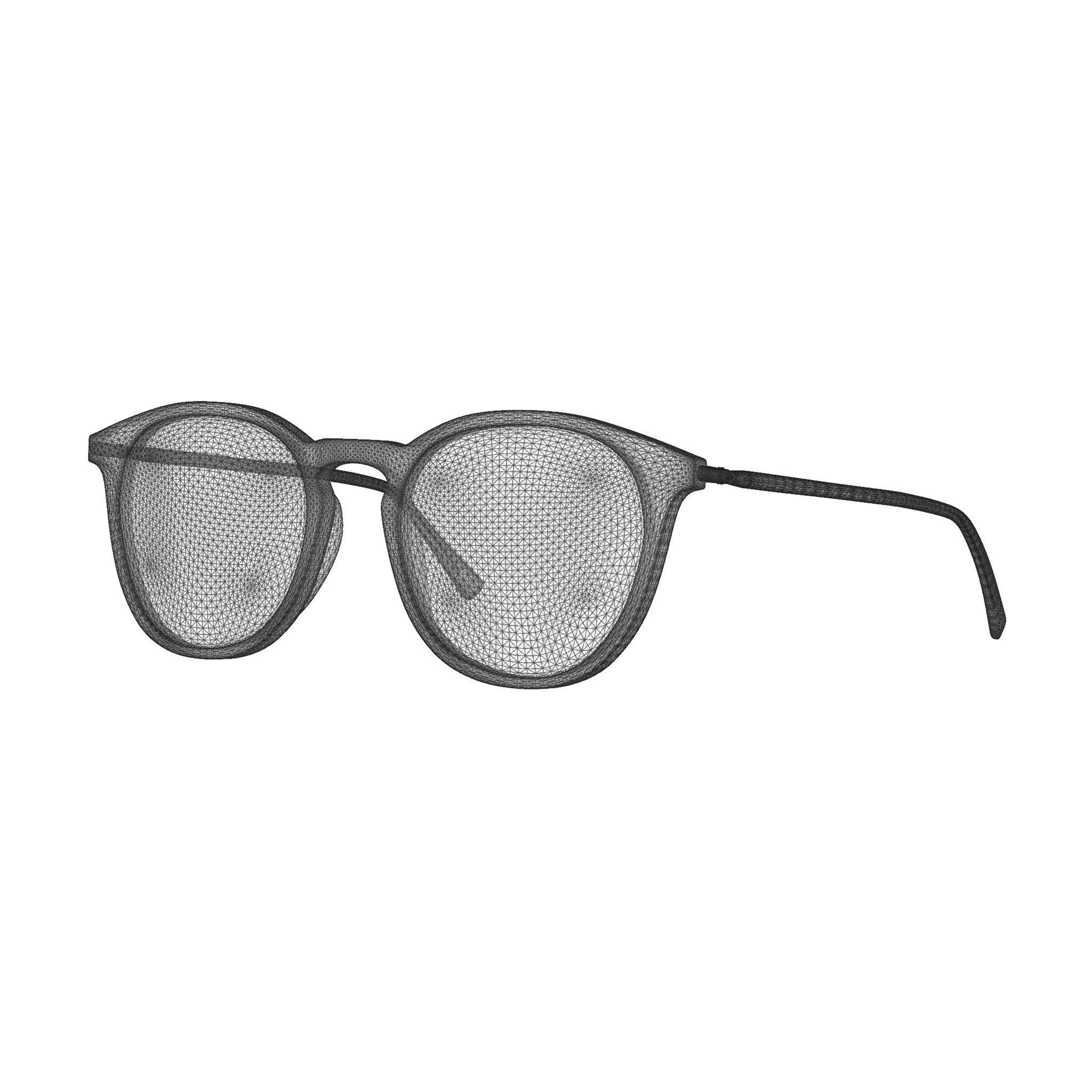 EOE EYEWEAR - Nikkaloukta 50 Forest Glasses  Low-poly 3D model_5