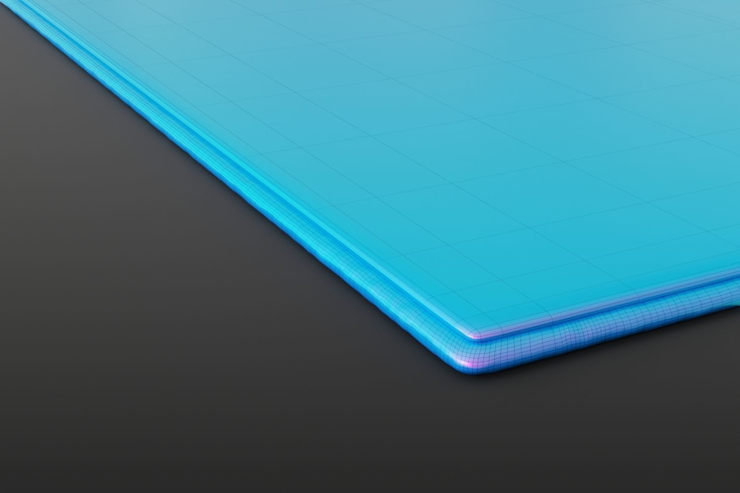 Low wool carpet 3D model_12