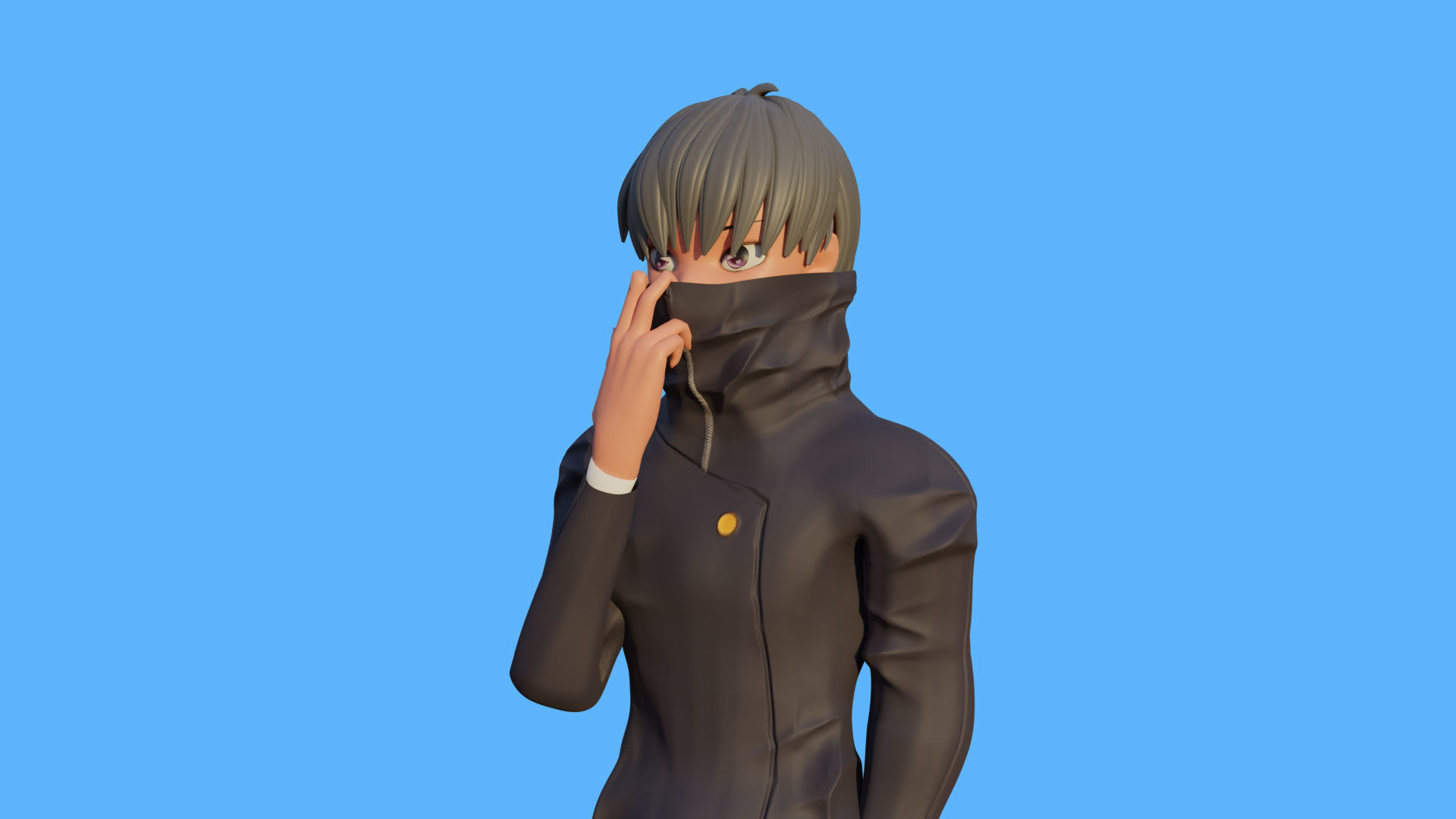 Toge Inumaki 3D print model_3