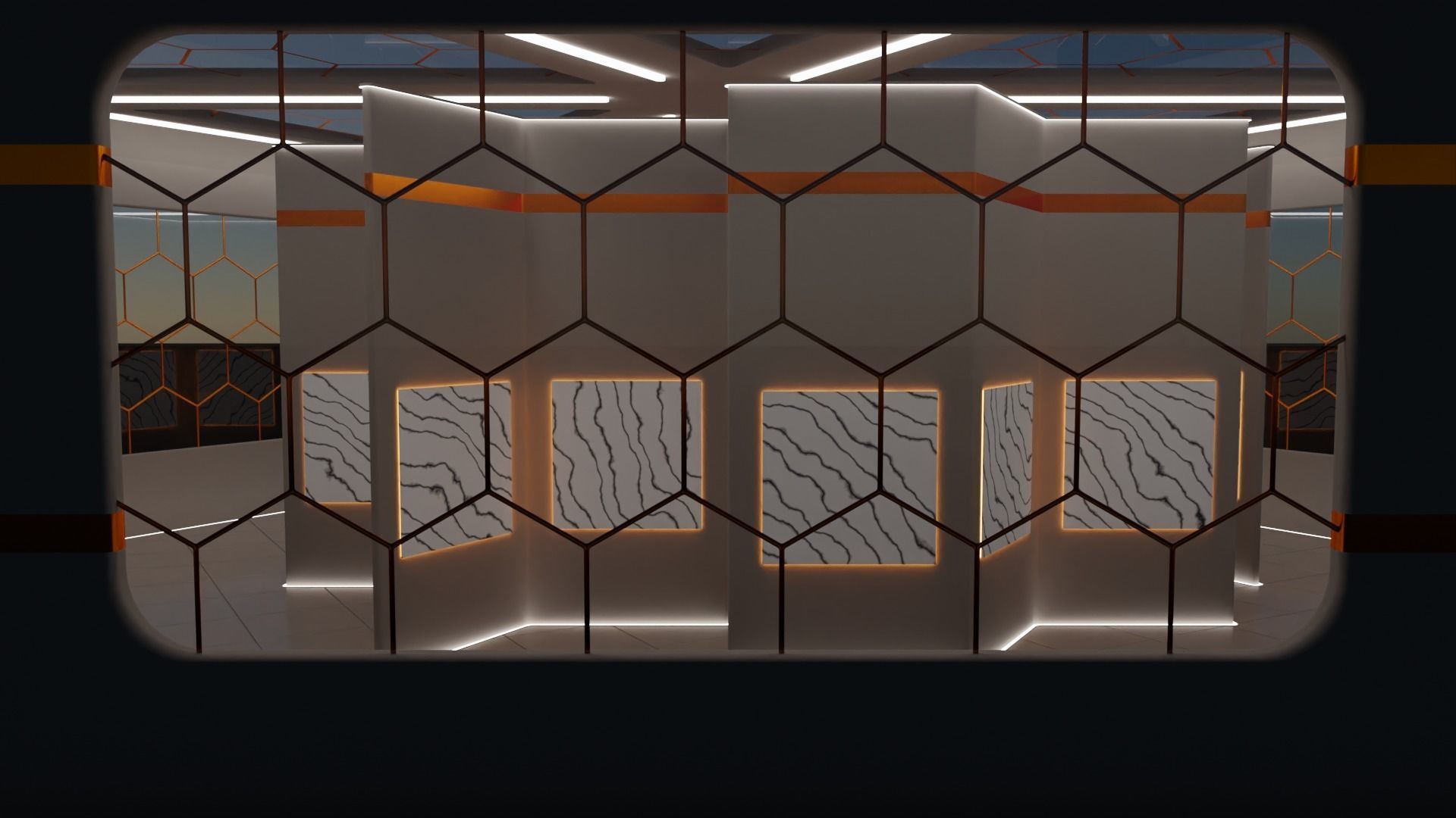 Art Gallery - 01 Low-poly 3D model_28