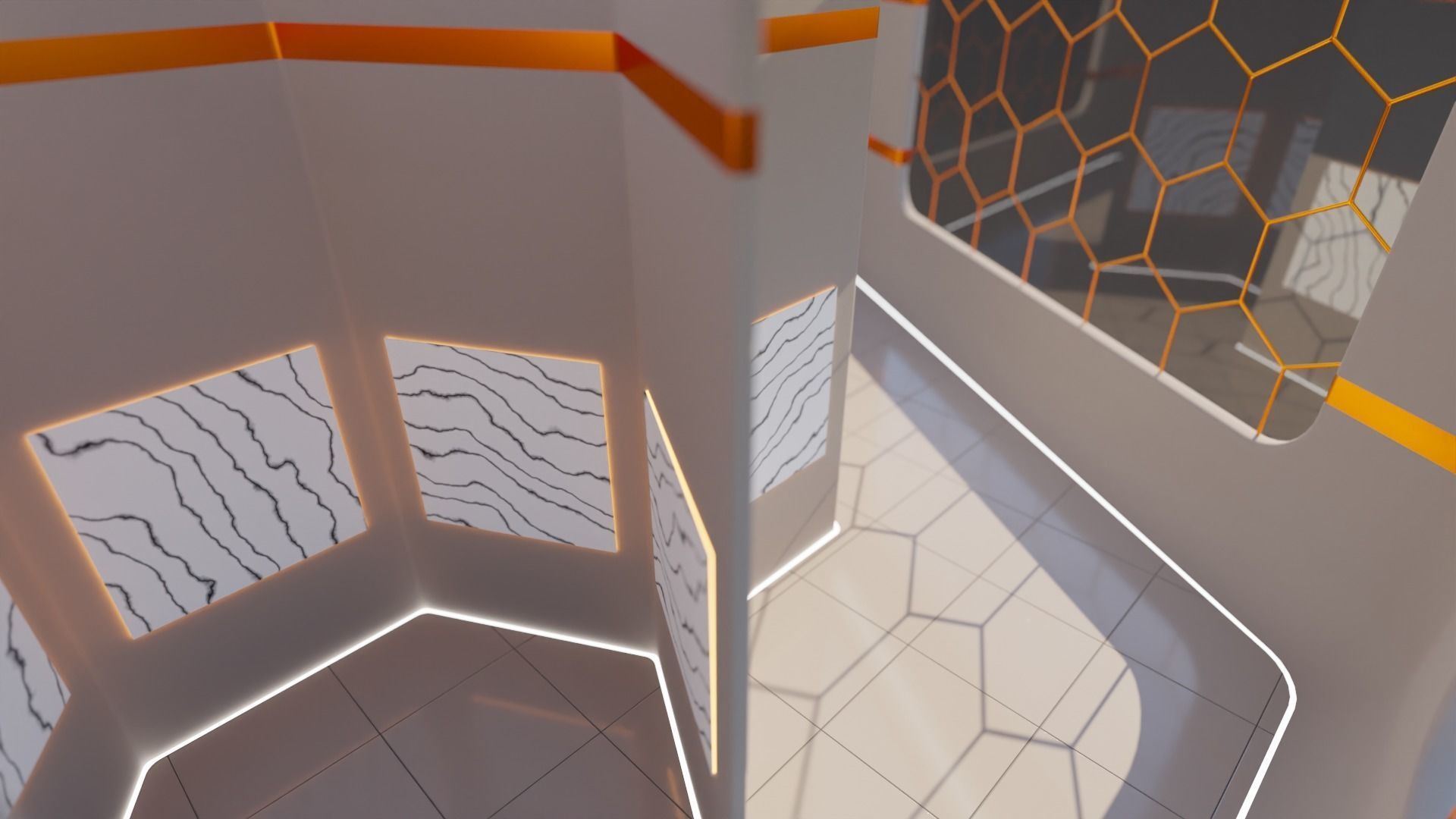 Art Gallery - 01 Low-poly 3D model_8