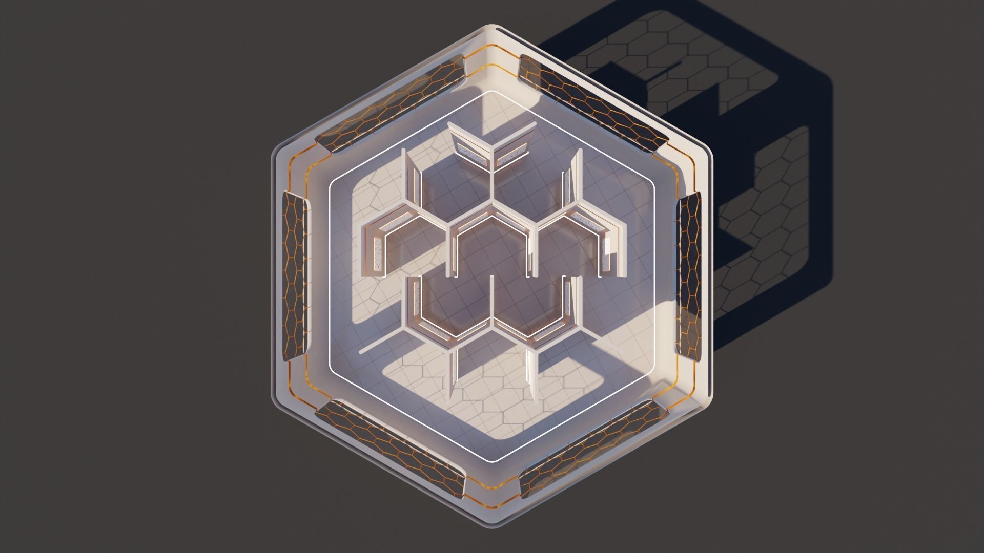 Art Gallery - 01 Low-poly 3D model_12