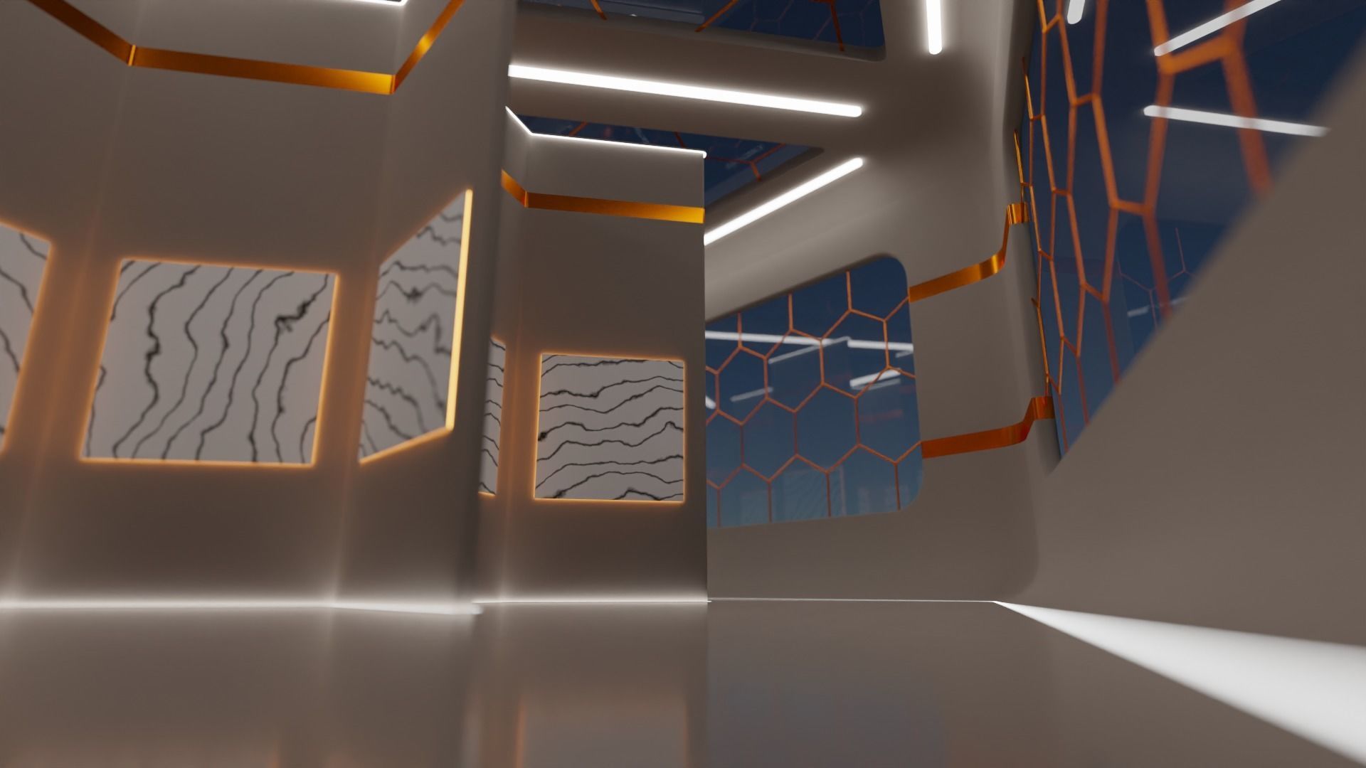 Art Gallery - 01 Low-poly 3D model_30