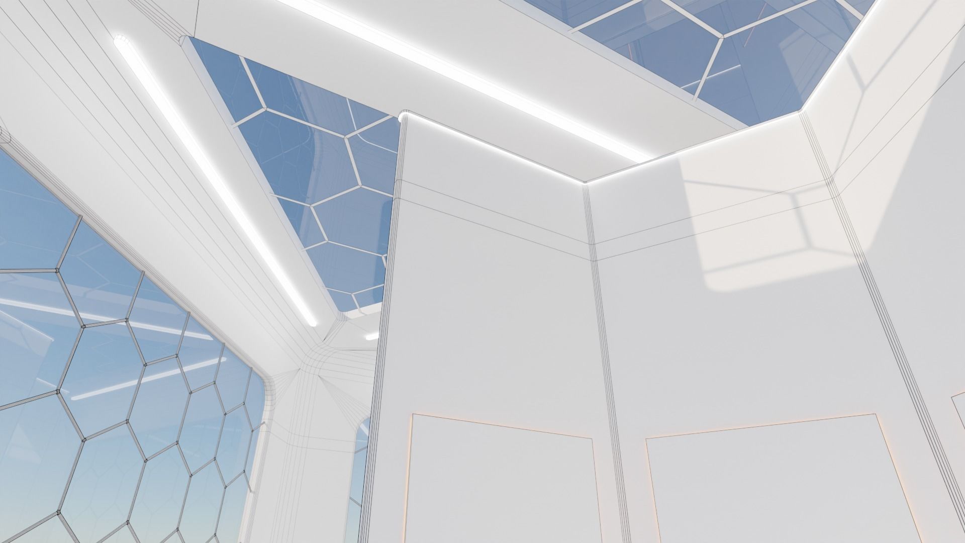 Art Gallery - 01 Low-poly 3D model_7