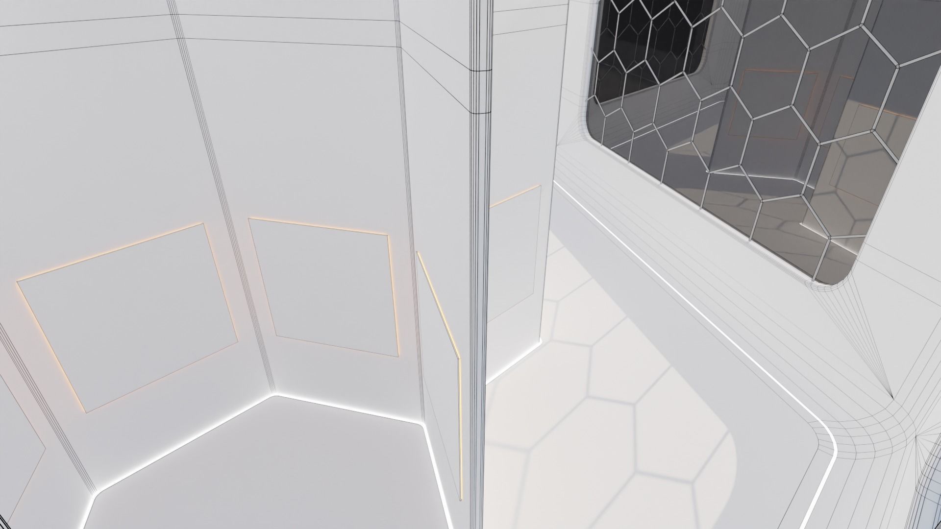 Art Gallery - 01 Low-poly 3D model_9