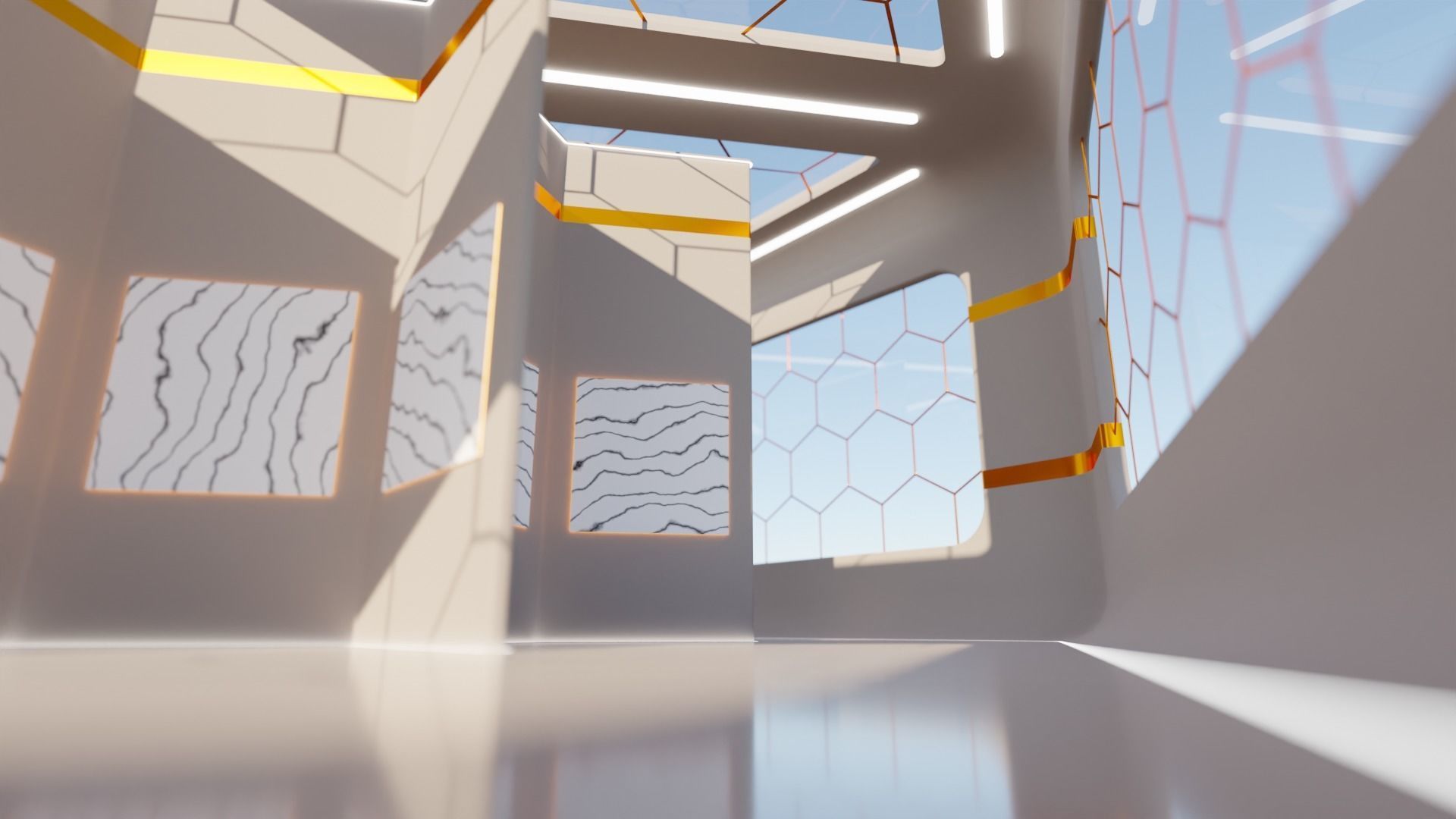 Art Gallery - 01 Low-poly 3D model_20