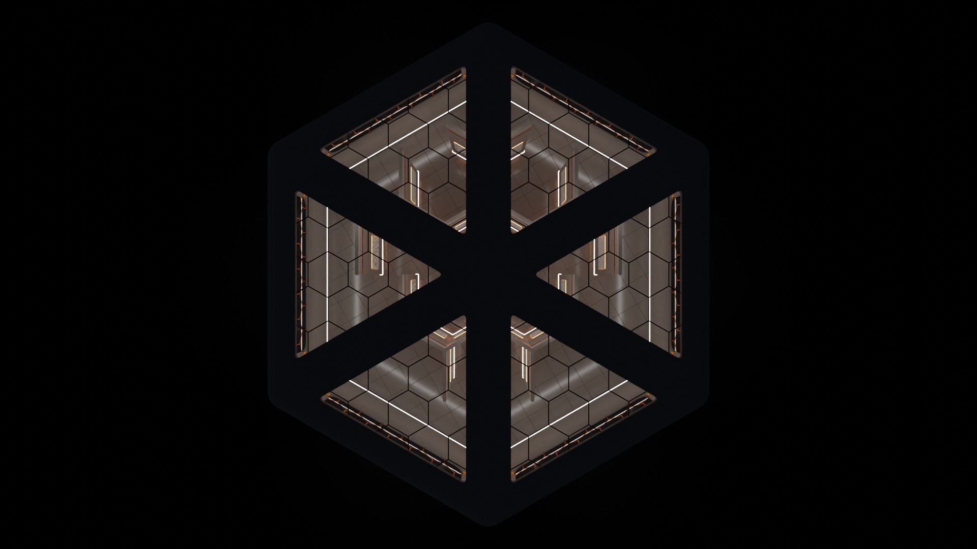 Art Gallery - 01 Low-poly 3D model_26