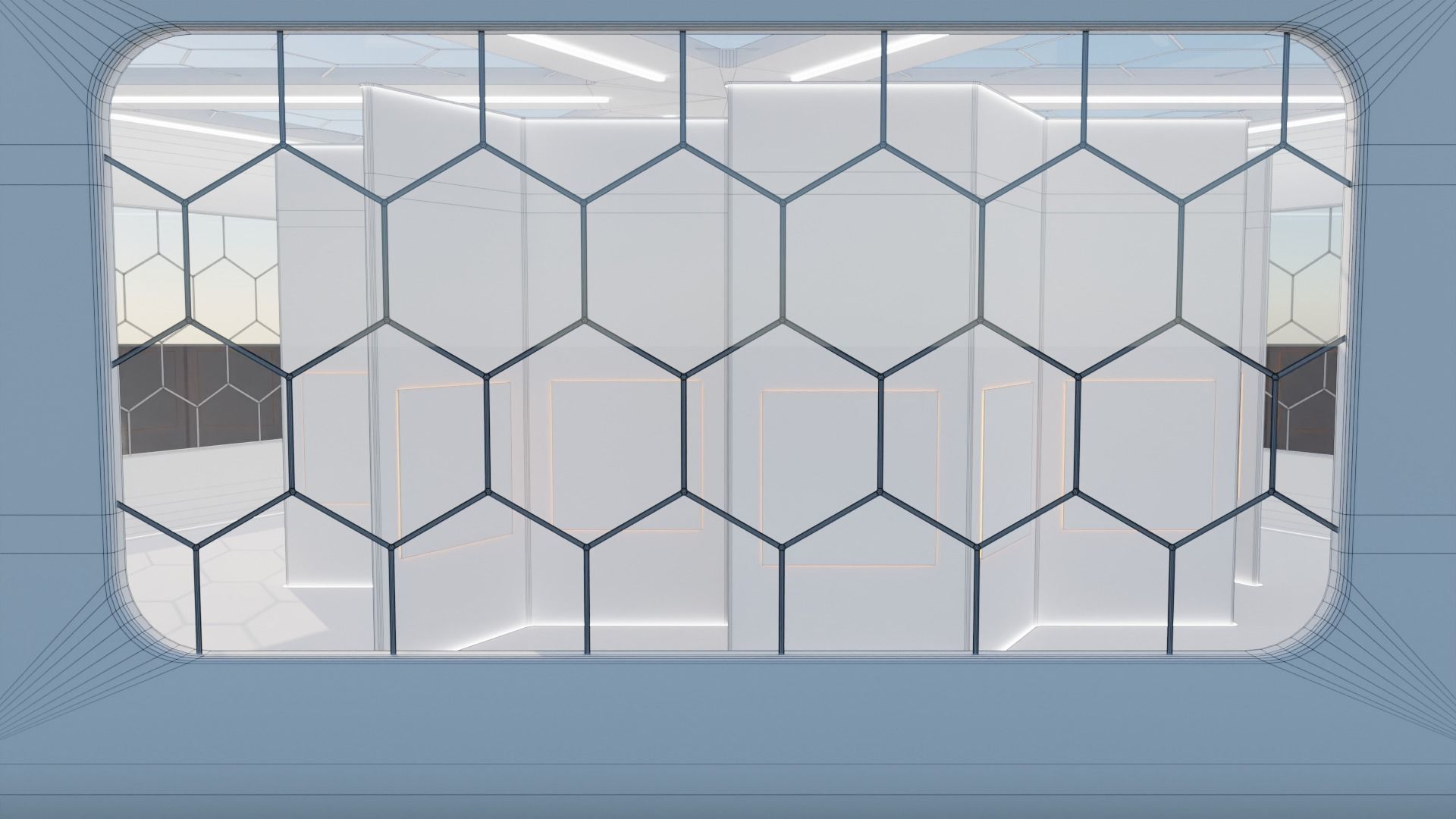 Art Gallery - 01 Low-poly 3D model_17