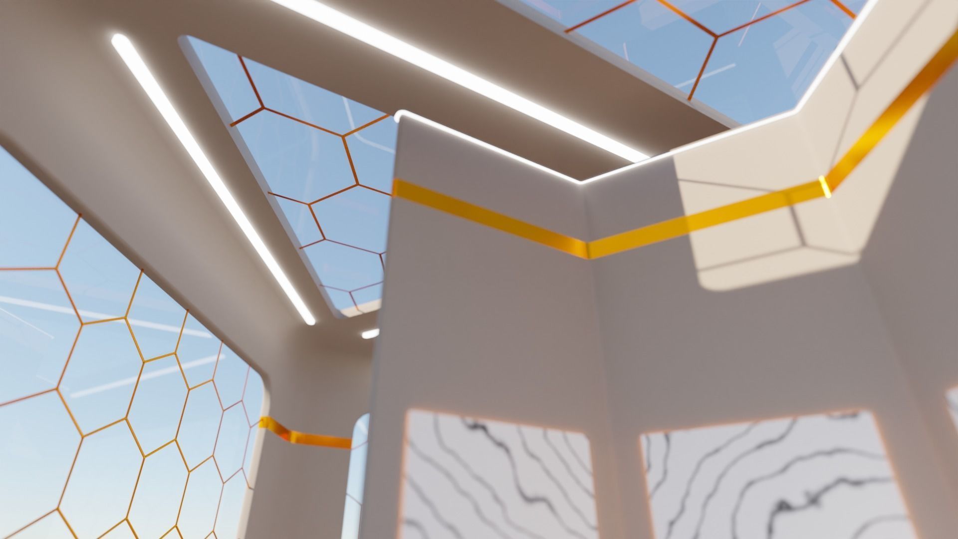 Art Gallery - 01 Low-poly 3D model_6