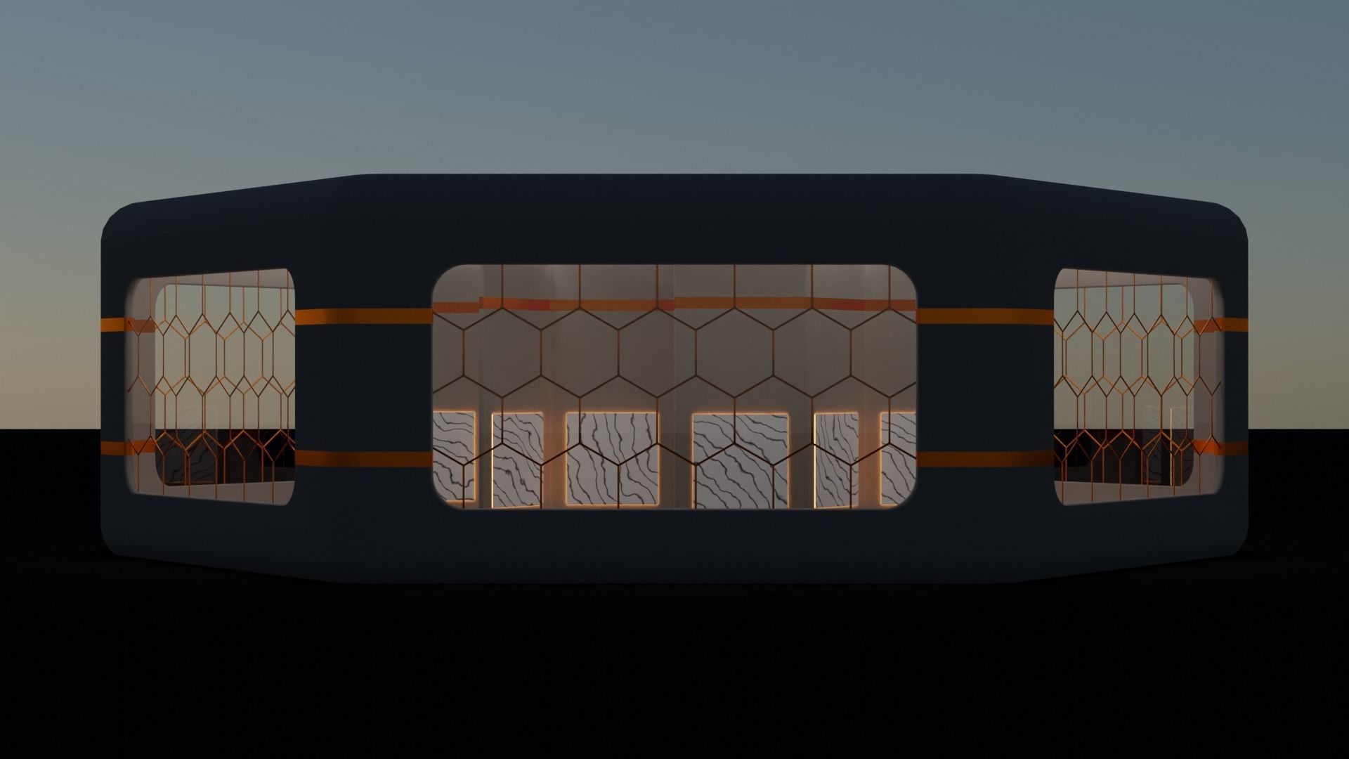 Art Gallery - 01 Low-poly 3D model_27