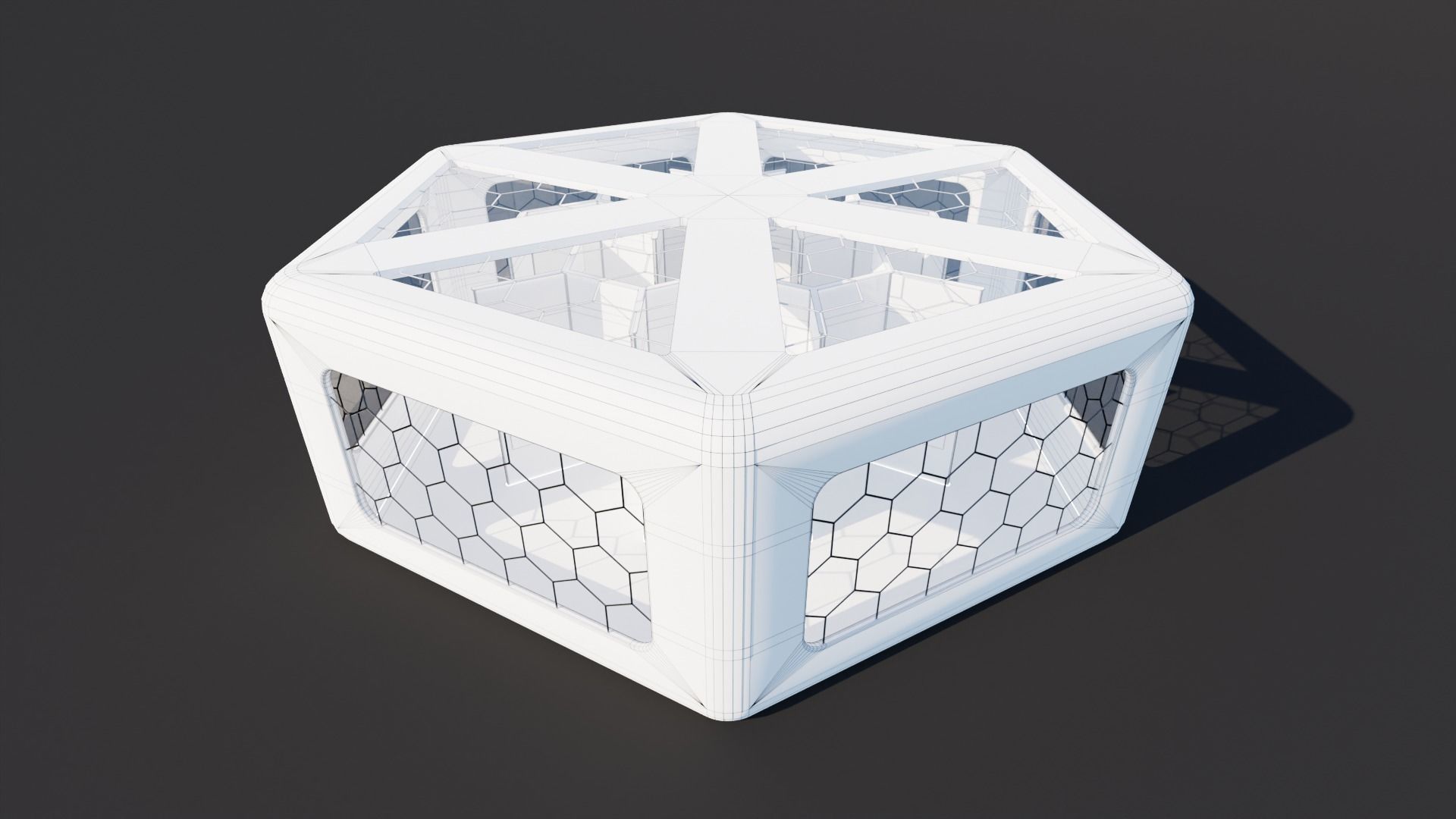 Art Gallery - 01 Low-poly 3D model_2