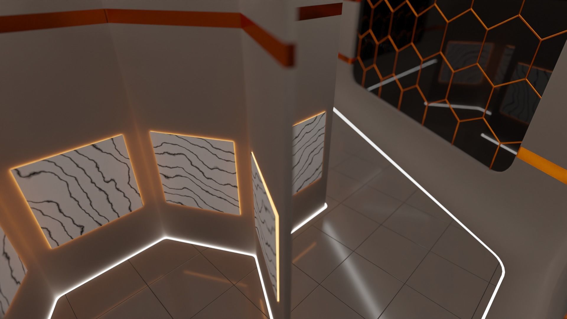 Art Gallery - 01 Low-poly 3D model_25