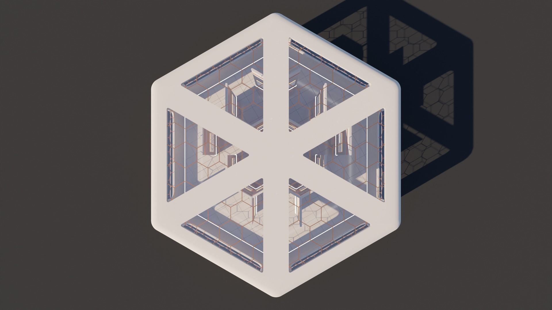 Art Gallery - 01 Low-poly 3D model_10