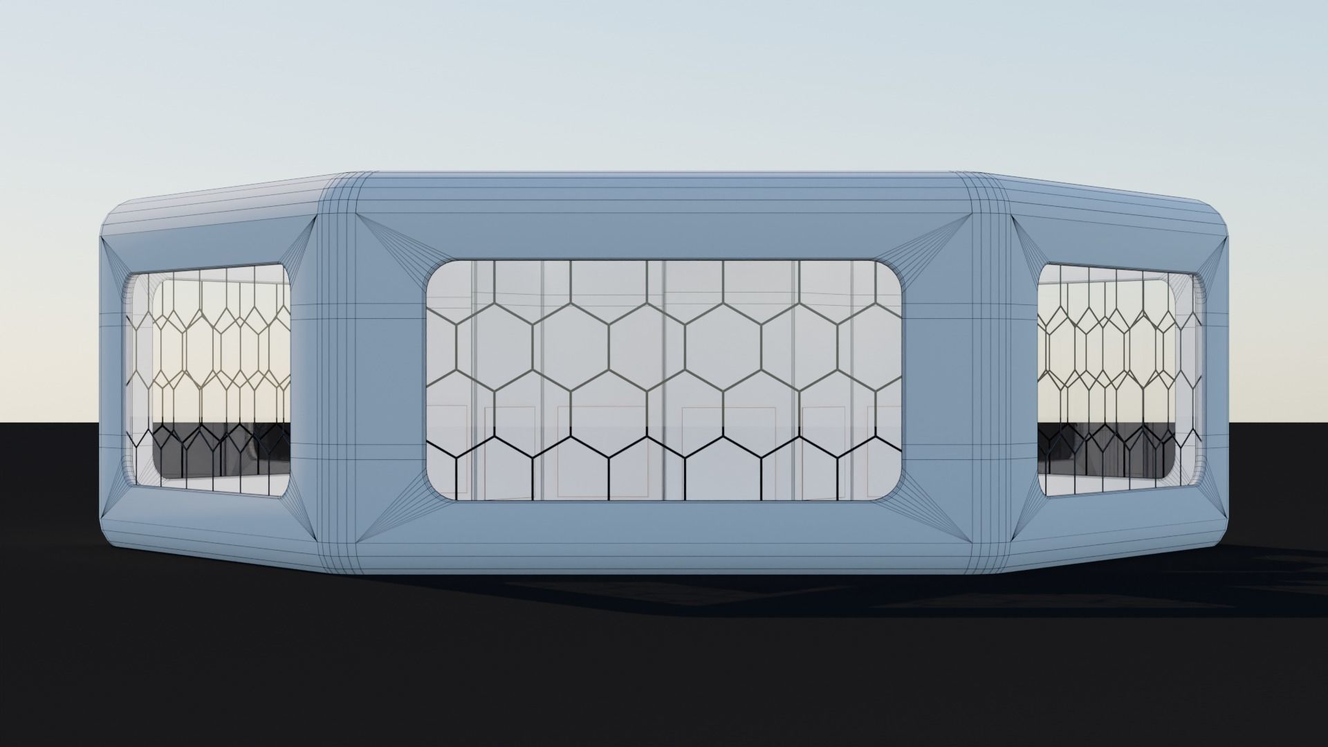 Art Gallery - 01 Low-poly 3D model_15