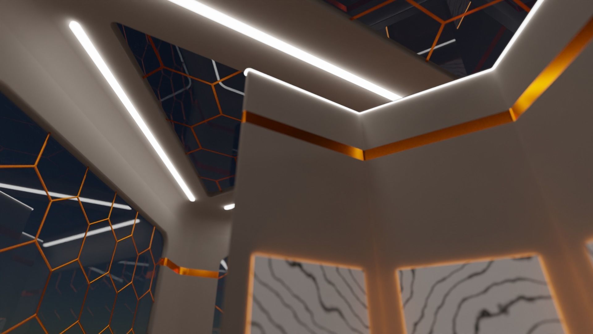 Art Gallery - 01 Low-poly 3D model_24