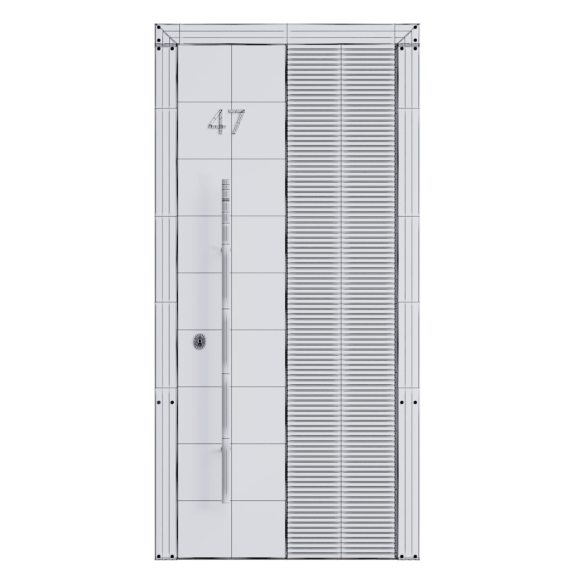 Flash Door Burkovsky 3D model | CGTrader