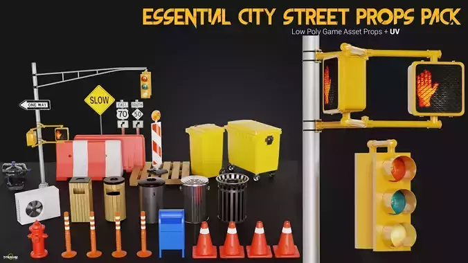 Essential City Street Props Pack