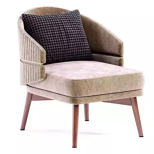 AVE Chairsio LuxuryArmchair 3D model