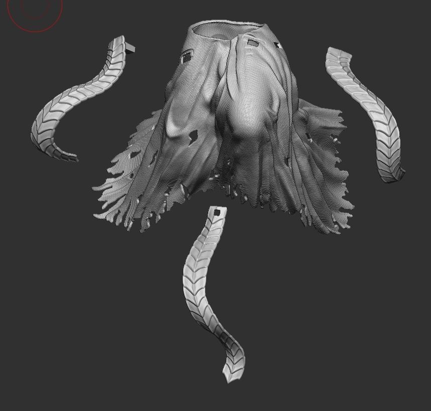 Zariel - DnD 3D print model_5