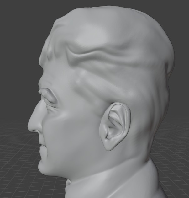 David Lynch 3D print model_18