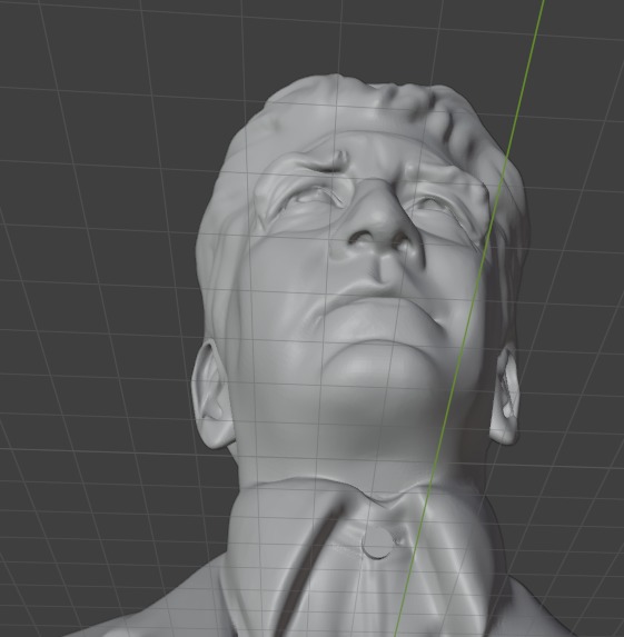 David Lynch 3D print model_19