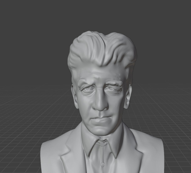 David Lynch 3D print model_21