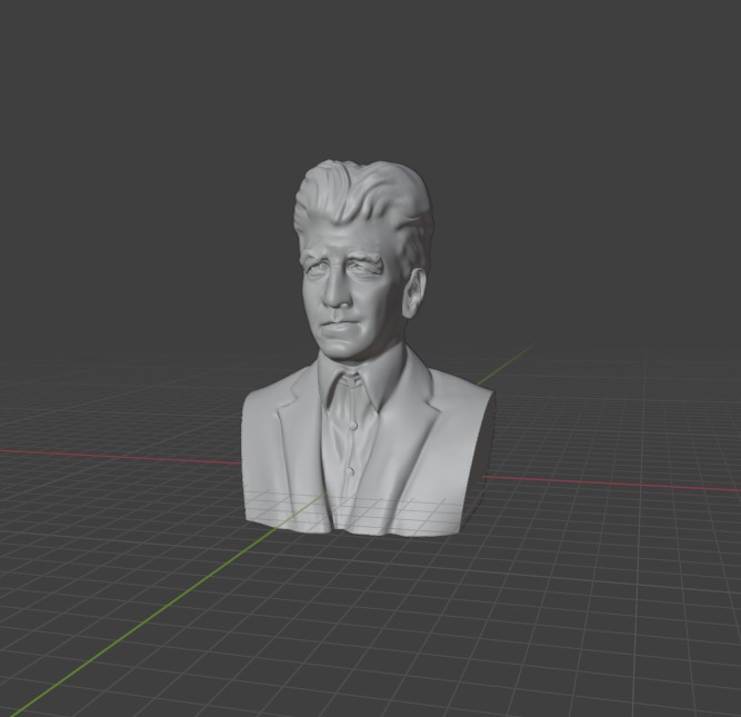 David Lynch 3D print model_16
