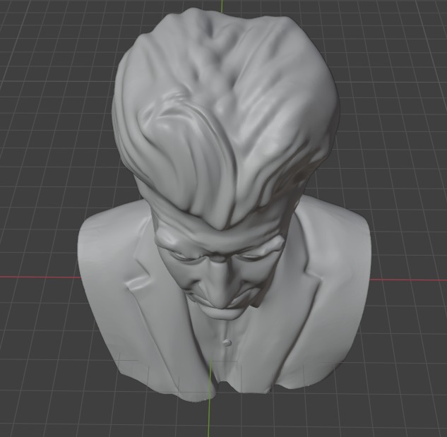 David Lynch 3D print model_14